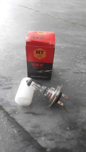 لامپ دو خار H7       70W     SMS    کره